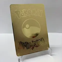 Pikachu HP60 Pokemon Gold Metal Card Collectible/Display - Image 2