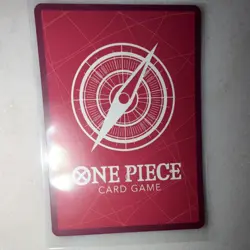 Bandai One Piece Card Game Portgas.D.Ace Leader Card OP03-001 English - Image 3