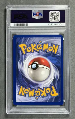 1999 Pokemon Game #9 MAGNETON HOLO Base Set Series Stage 1 Rare Card PSA 7 - Image 2