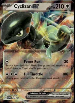 Cyclizar ex - Holo Promo SV: Scarlet & Violet Promo Cards 018 NM - Image 1