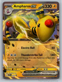 Ampharos ex - Promo SV: Scarlet & Violet Promo Cards Holo 016 NM - Image 1