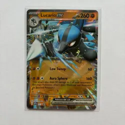 NM Lucario ex 017 SV Scarlet & Violet Promo Cards Holo 2023 - Image 1