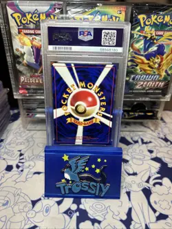 1998 Pokemon Japanese Gym Misty's Gyarados Holo PSA 8 Card - Image 2
