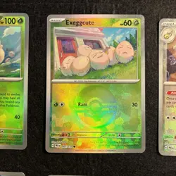 Pokemon Prismatic Evolutions PokeBall Holo Lot 6 Cards Near Mint - Image 3