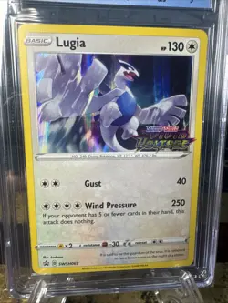 Lugia - (Prerelease) SWSH069 SWSH: Sword & Shield Promo Cards Holo CGC 9 - Image 2