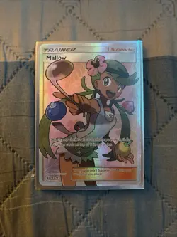 Pokemon TCG Mallow Guardians Rising Holo Full Art Ultra Rare Card 145/145 - Image 1