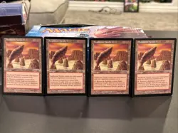 4x Sandstone Needle Mercadian Masques Mtg Magic LP - Image 1
