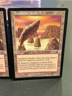 4x Sandstone Needle Mercadian Masques Mtg Magic LP - Image 5