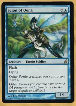Scion of Oona (Lorwyn, Rare, English, 2007) LP MTG - Image 1
