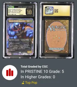 Magic Venom, Deadly Devourer-Borderless 0022 Spider-Man Regular CGC Pristine 10 - Image 3