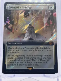 Dawn of a New Age : MTG *SURGE FOIL* Lord of Rings #0758 / NM - Image 2
