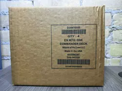 Sealed Case Magic the Gathering: Duskmourn Commander Deck Display - Image 1