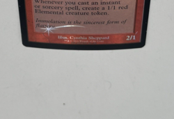 MTG Young Pyromancer Test Proof VERY RARE English LP Star FREE SHIPPING - Image 5