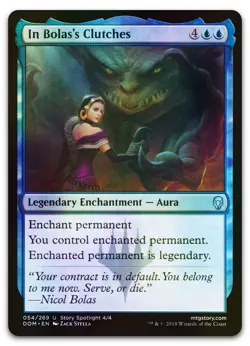 In Bolas's Clutches #54 (Foil) (NM) Dominaria DOM Magic MTG - Image 1