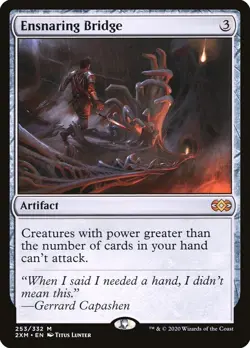 Ensnaring Bridge, #253, MtG, Double Masters, Mythic, Near Mint - Image 1