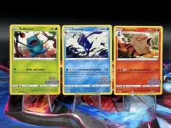 Pokemon Illustration Contest 2022 Set of 3 Bulbasaur Arcanine Greninja English - Image 1