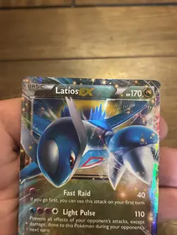 Pokemon TCG Latios-EX XY Black Star Promos XY72 Holo Promo - Image 2