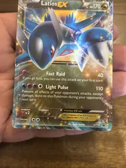 Pokemon TCG Latios-EX XY Black Star Promos XY72 Holo Promo - Image 3