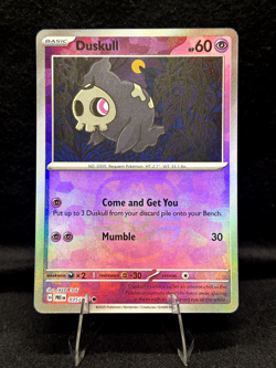 Pokemon TCG: Duskull (Master Ball Pattern) 035/131 Sv: Prismatic Evolutions Holo - Image 1