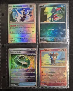 Pokemon Master Ball Card Collection 20 Cards Prismatic Evolutions - Image 2
