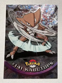 Kabtops #141 Topps Holo Pokemon TCG - Image 1