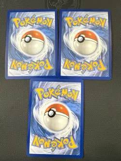 Pokemon Team Rocket’s Moltres Gamestop UPC Promo DR Stamped Lot of 3 - Image 3