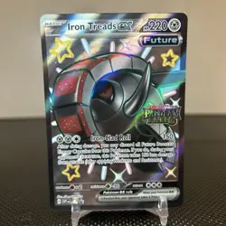 Pokemon Iron Treads ex - 073 (Paldean Fates Stamped - Image 1