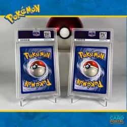 Poliwag & Dragonair - Pokemon TCG - 1999 Base Set - Unlimited Ed. - PSA 8 - Image 2