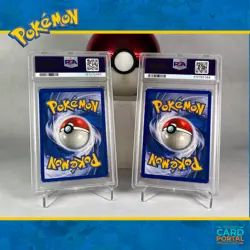 Magmar & Ponyta - Pokemon TCG - 1999 Base Set - Unlimited Edition - PSA 8 - Image 2