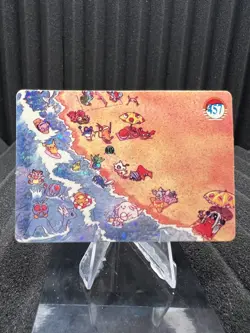 Pokemon Vintage Pocket Monsters Vending HOLO Prism Sticker Bandai 1999 Nintendo - Image 1