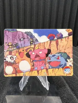 Pokemon Vintage Pocket Monsters Vending HOLO Prism Sticker Bandai 1999 Nintendo - Image 2