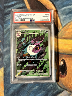 Pokemon TCG - Arbok 176/162 IR Temporal Forces PSA 10 - Image 1