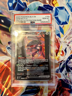 Pokemon TCG - Genesect ex 169/086 SIR Black Bolt PSA 10 - Image 1