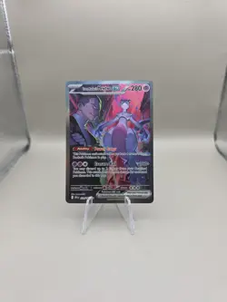 FRESH PULLED Pokemon Team Rocket's Mewtwo ex 231/182 Destined Rivals Rare Holo - Image 2