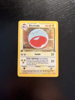 Pokemon TCG Electrode Jungle 2/64 Holo 1999-2000 Wizards Base Set Copyright Holo - Image 2