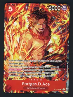 One Piece TCG Portgas D. Ace ST15-005 Promo Illustration Box Vol.5 - Image 1
