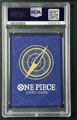 SHANKS PSA 10 2022 ONE PIECE JAPANESE #OP01-120 MANGA ALTERNATE ART SSP 152 - Image 2
