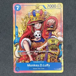 One Piece TCG - Monkey.D.Luffy P-043 (2nd Anniversary Stamped Promo) - English - Image 2