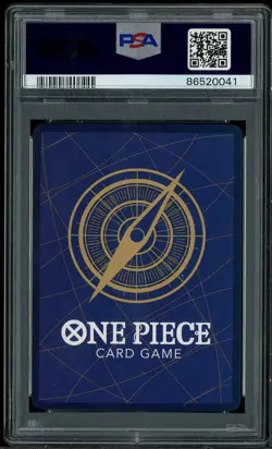 2022 One Piece OP01 Japanese Manga Alternate Art #120 Shanks PSA 10 GEM MINT - Image 3