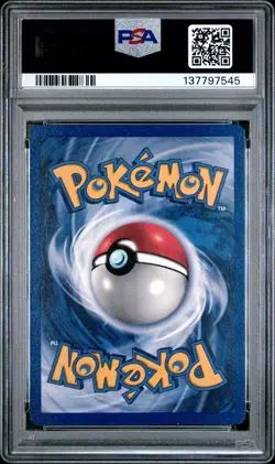 1999 POKEMON GAME MOVIE PROMO #5 DRAGONITE PSA 8 - Image 2