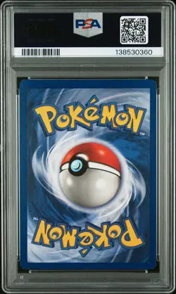 1999 POKEMON GAME MOVIE PROMO #5 DRAGONITE PSA 8 - Image 2