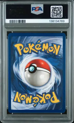 1999 POKEMON GAME MOVIE PROMO #5 DRAGONITE PSA 8 - Image 2