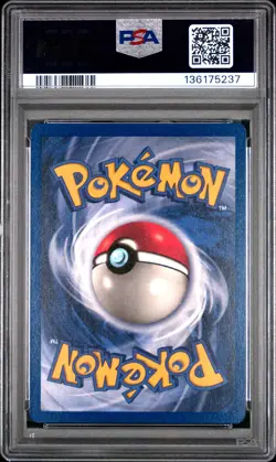 1999 POKEMON GAME MOVIE MOVIE PROMO #5 DRAGONITE PSA 8 - Image 2