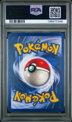 1999 POKEMON GAME MOVIE PROMO #5 DRAGONITE PSA 8 - Image 2
