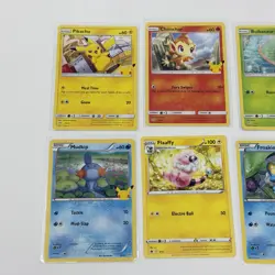 Pokemon McDonald's 25th Anniversary Card Lot Holo Regular Pikachu Victini Rowlet - Image 5