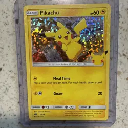 Pikachu 25/25 Holo Celebrations 25th Anniversary McDonald's Pokemon Card NM - Image 1