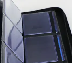 One Piece 4 Pocket Standard 35pt Toploader Binder Holds 96 Cards! - Image 5