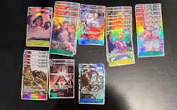 One Piece TCG Japanese Super Rare SR 30+ Card Lot OP13 - Image 1