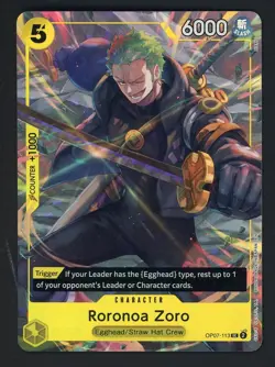 Roronoa Zoro (Illustration Box Vol.3) - One Piece Promotion Cards OP07-113 - Image 1