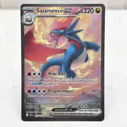 Pokemon TCG Salamence ex Journey Together 187/159 Special Illustration Rare Card - Image 1